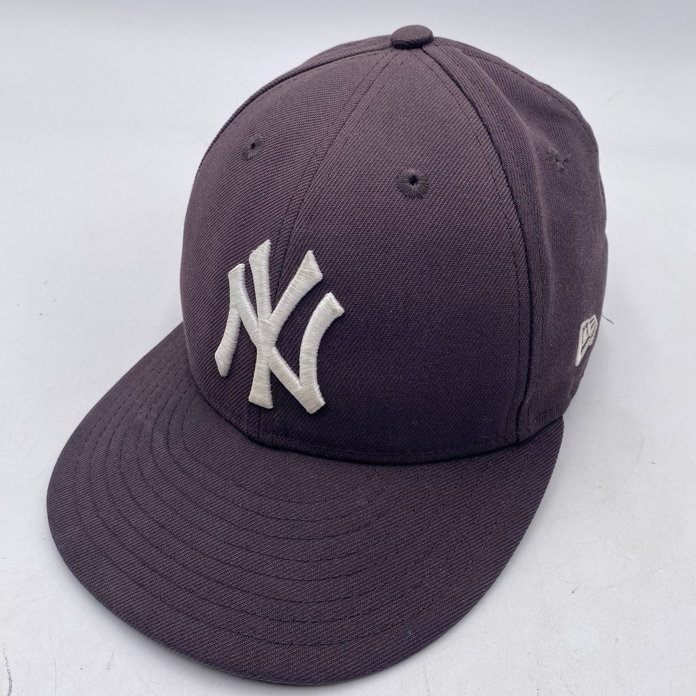 New York Yankees Hat Faded‎ Blue New Era 59fifty Fitted 7 Cleaned On Field